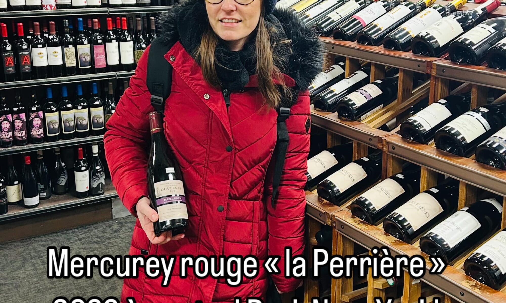 Mercurey Rouge "La Perrière" du Domaine Duvernay P et F à Central Park à New York